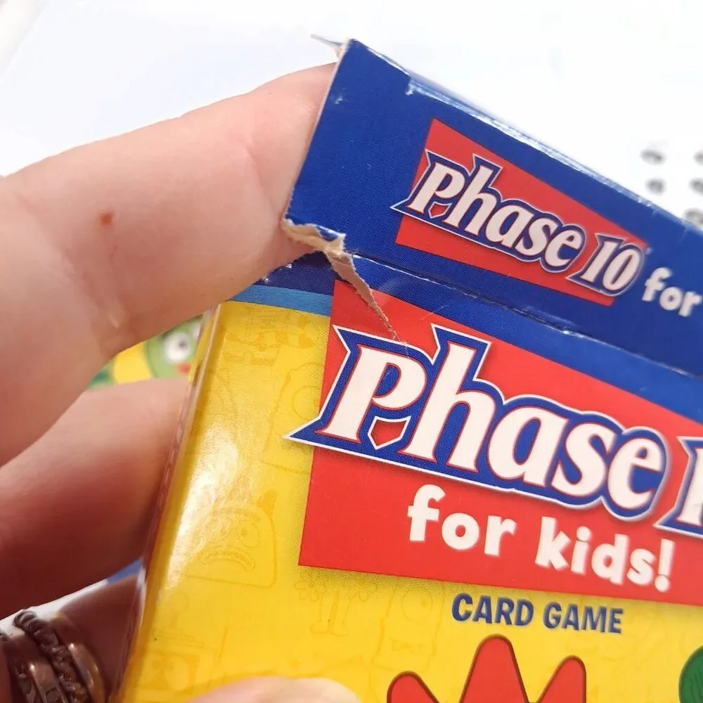 Phase 10 For Kids!‎ Card Game YO GABBA GABBA Fundex 2008 complete Vintage